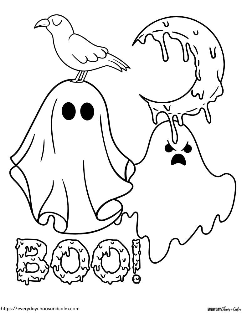 ghost coloring pages pdf ghost coloring pages pdf