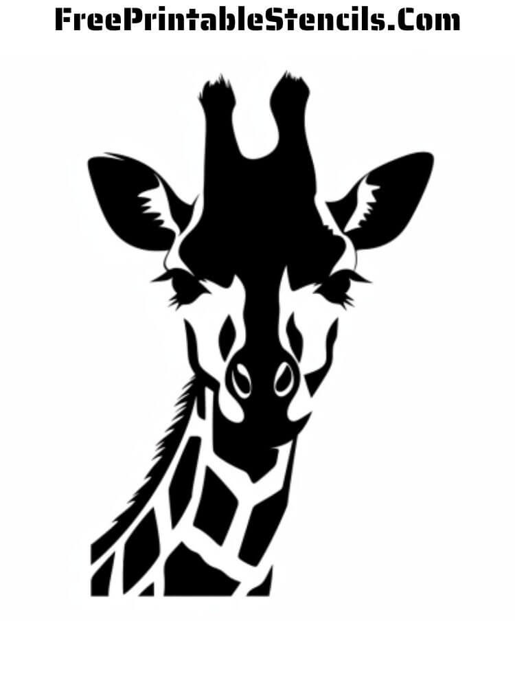 Free Printable Giraffe Stencils Free Printable Stencils Free Printable Giraffe Stencils Free Printable Stencils