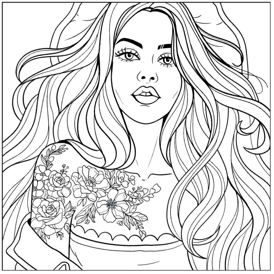 Free Printable Girly Coloring Pages Printable edu pe Free Printable Girly Coloring Pages Printable edu pe