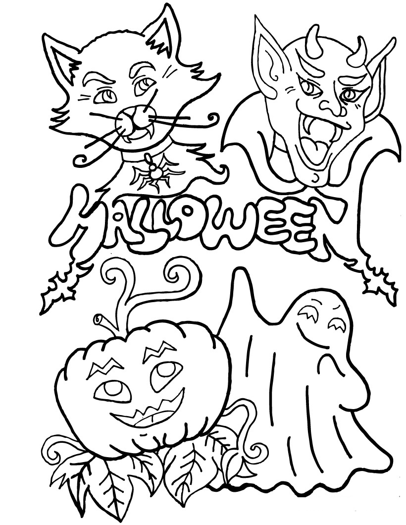 free halloween coloring pages for kids free halloween coloring pages for kids