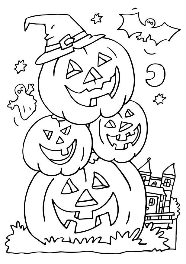 Free Printable Halloween Coloring Pages For Kids Free Printable Halloween Coloring Pages For Kids