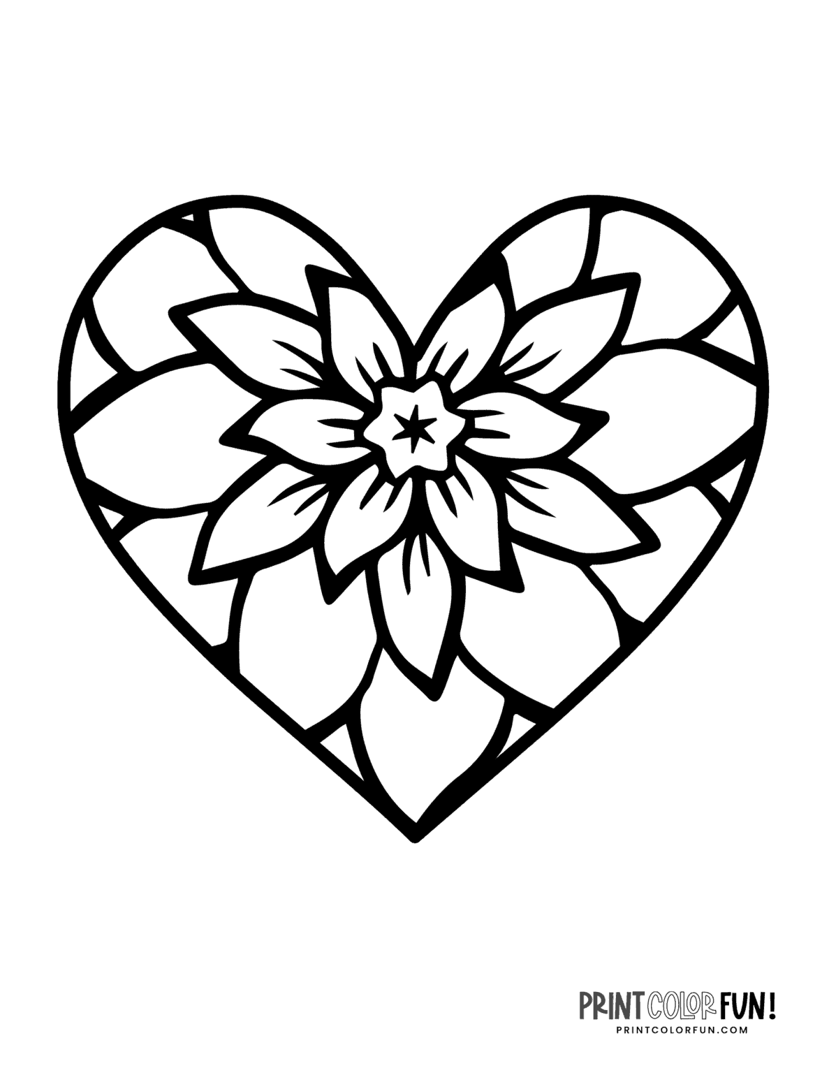 Free Printable Hearts And Flowers Coloring Pages Free Coloring Sheet Free Printable Hearts And Flowers Coloring Pages Free Coloring Sheet