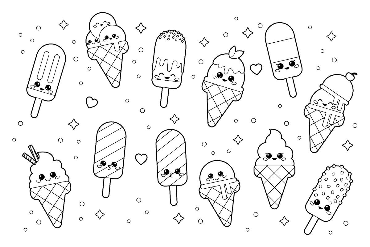 free printable ice cream