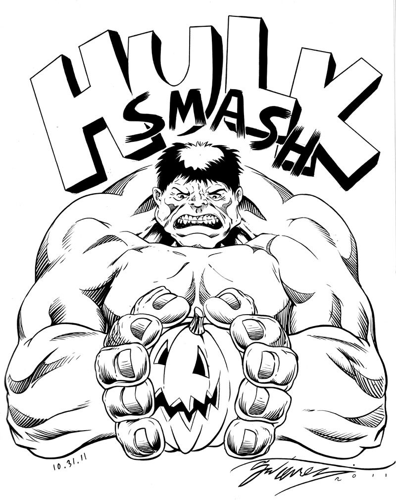 Free Printable Incredible Hulk Coloring Pages Coloring Pages