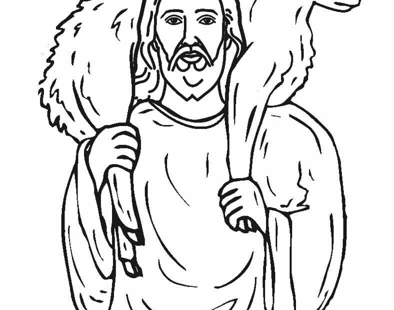 Free Printable Jesus Coloring Pages For Kids Cool2Bkids Free