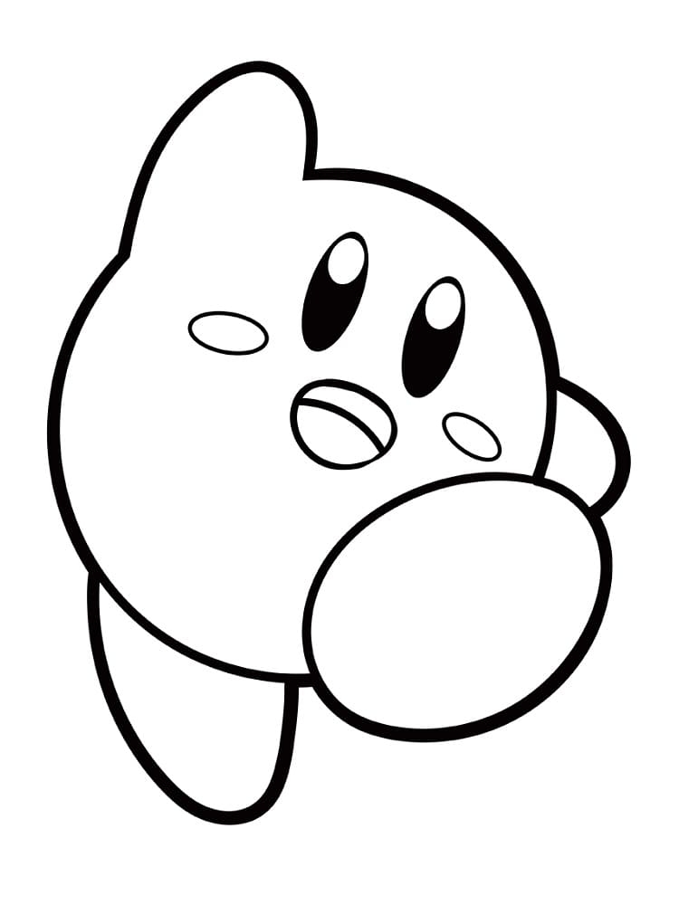 Free Printable Kirby Colouring Pages Free Printable Templates Free Printable Kirby Colouring Pages Free Printable Templates