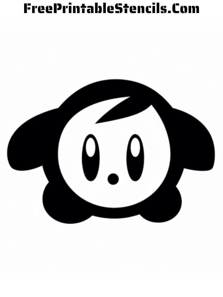 Free Printable Kirby Stencils Free Printable Stencils