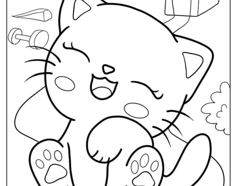 Free Printable Kitten Coloring Pages FREE Printables