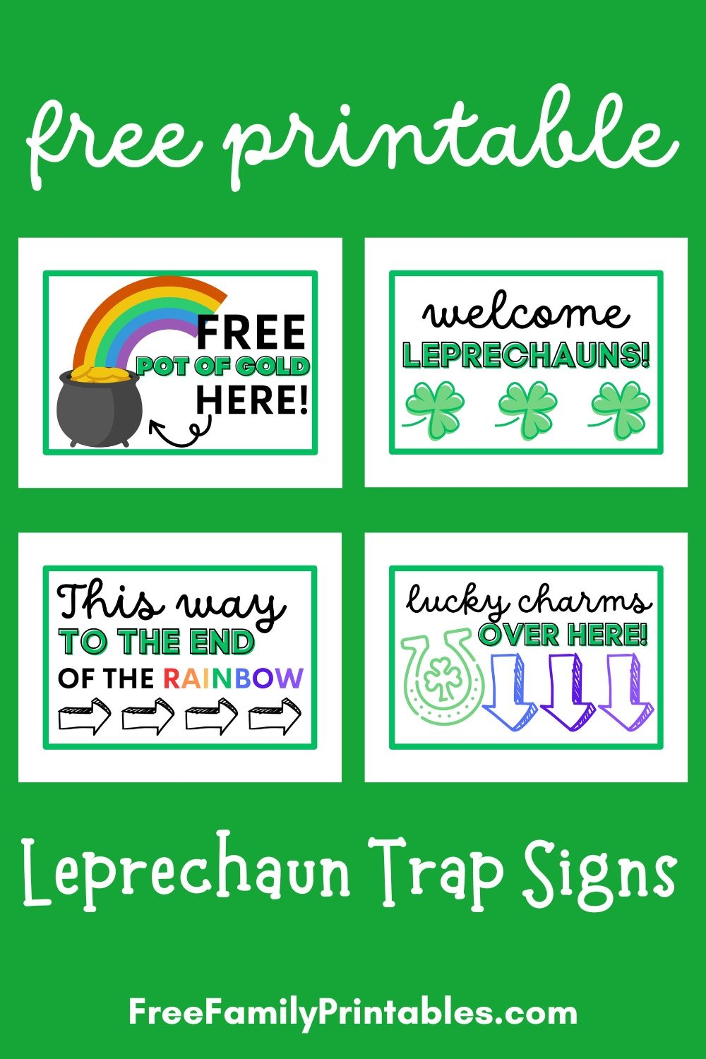 free printable leprechaun images