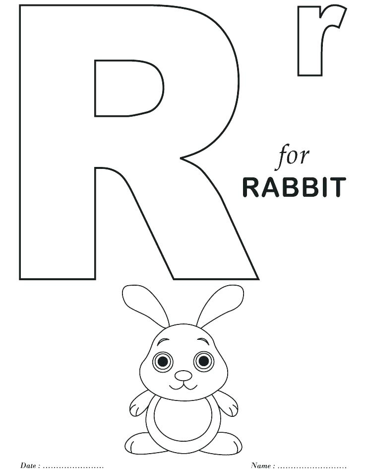 Free Printable Letter Coloring Pages At GetDrawings Free Download