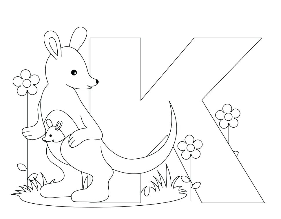 printable letter coloring pages