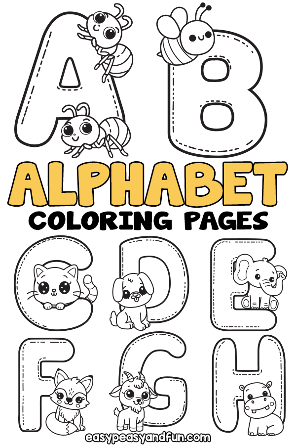 Free Printable Letters Alphabet Coloring Pages Easy Peasy And Fun Free Printable Letters Alphabet Coloring Pages Easy Peasy And Fun
