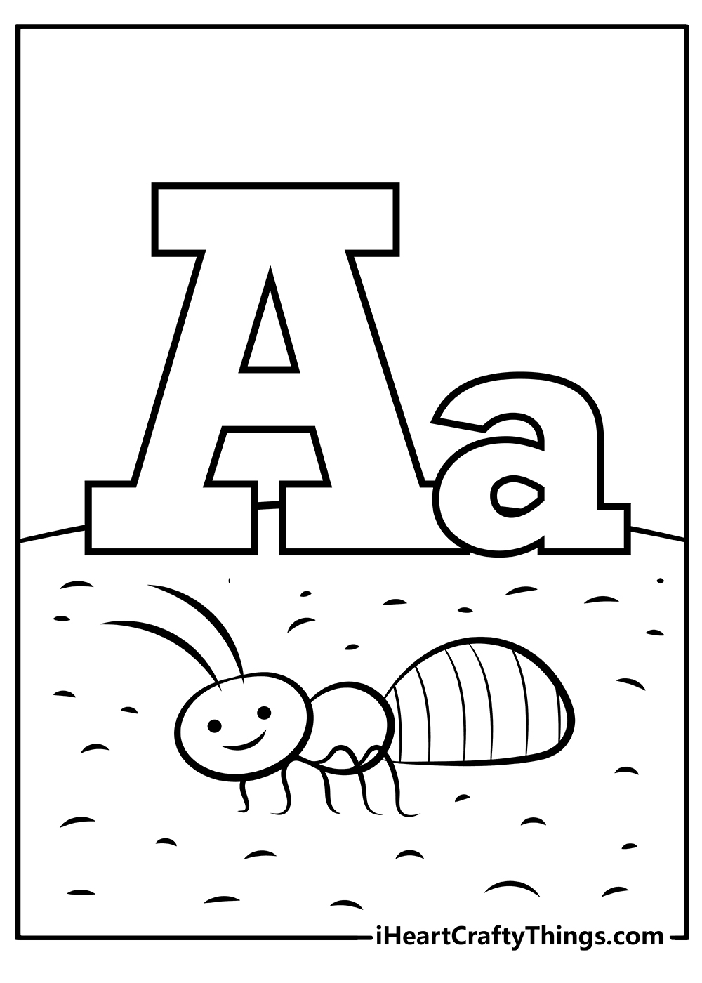 Free Printable Letters Coloring Pages Infoupdate