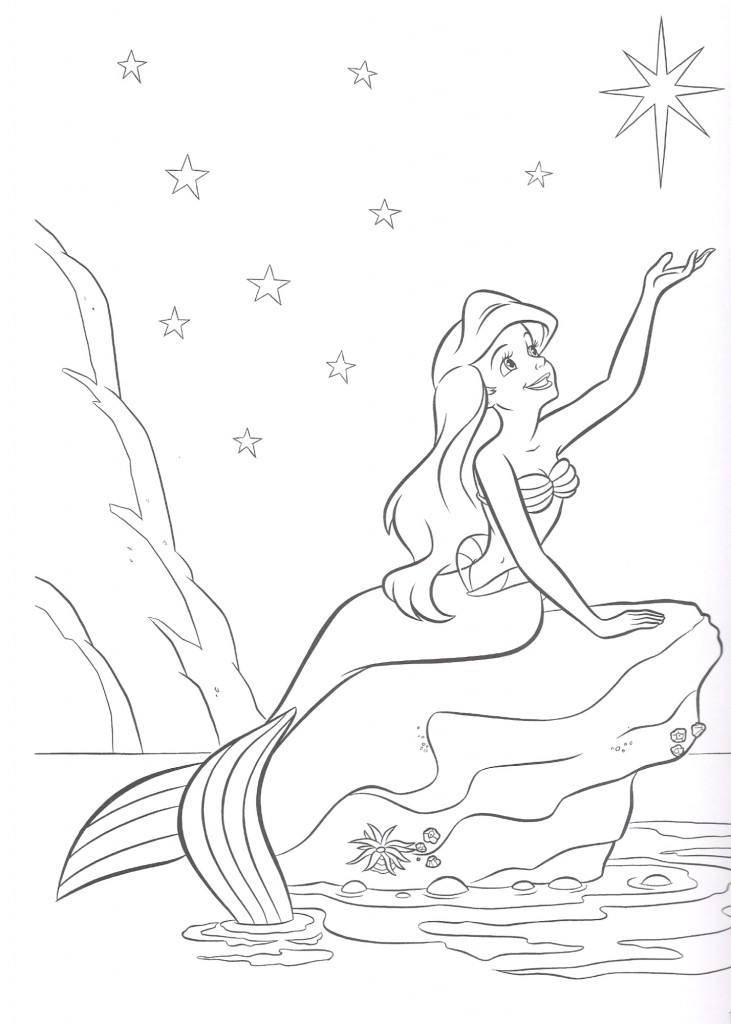 Free Printable Little Mermaid Coloring Pages For Kids Free Printable Little Mermaid Coloring Pages For Kids