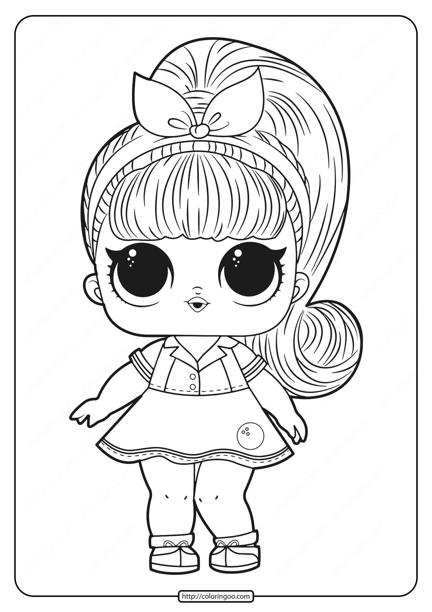 coloring pictures of lol dolls coloring pictures of lol dolls