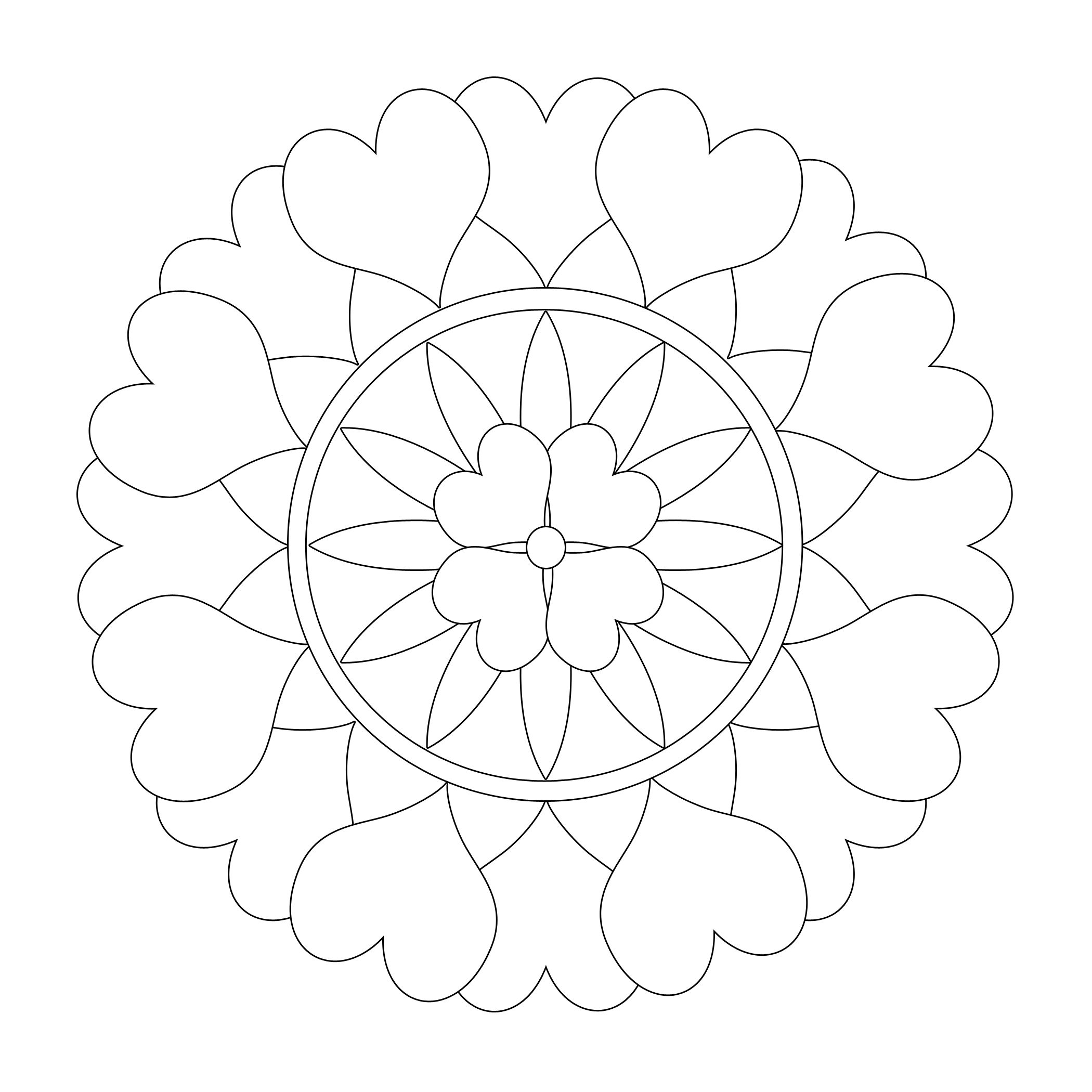 free printable mandala coloring pages adults