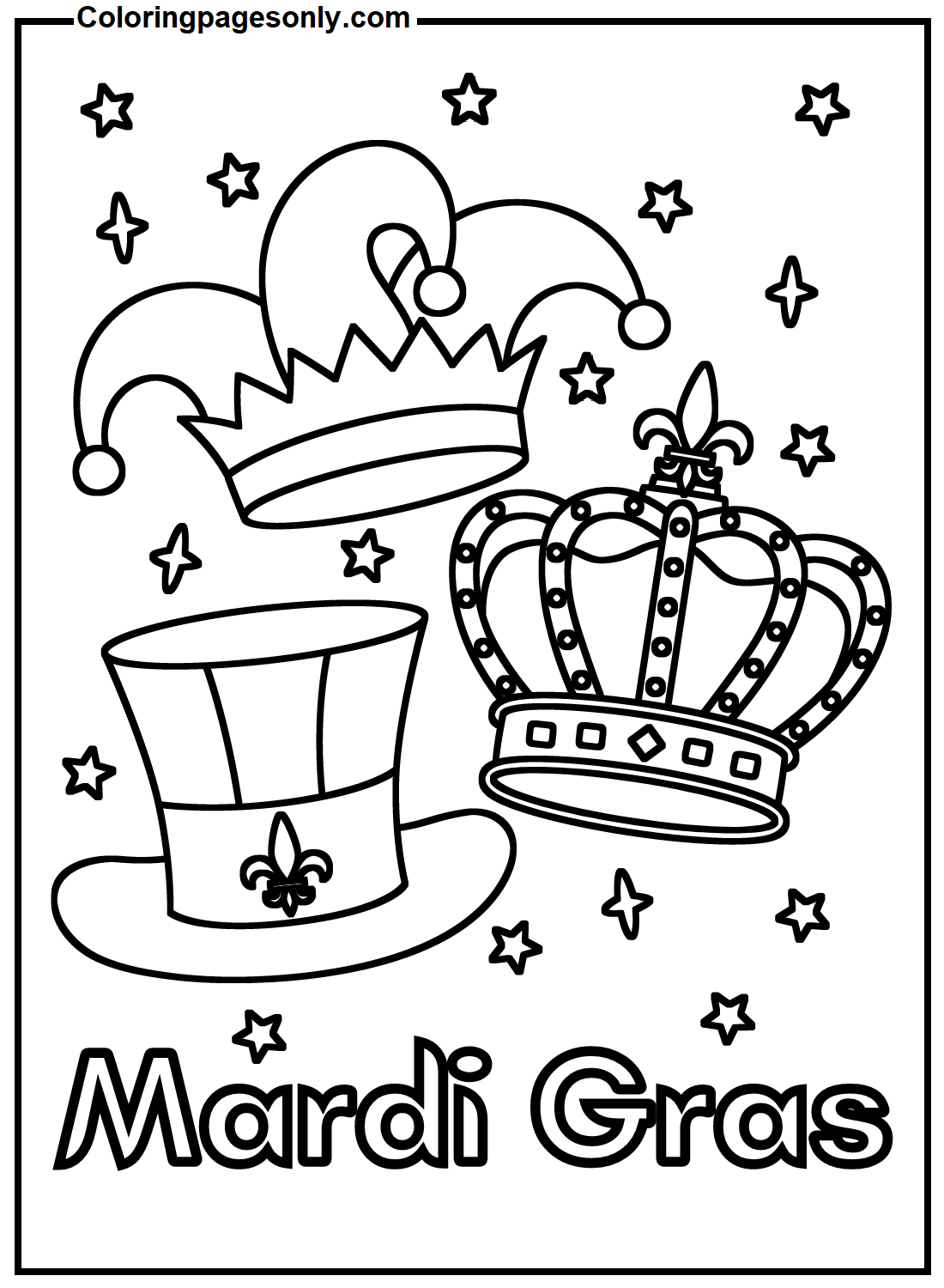 Free Printable Mardi Gras Color Sheets Free Coloring Sheet Printables Free Printable Mardi Gras Color Sheets Free Coloring Sheet Printables