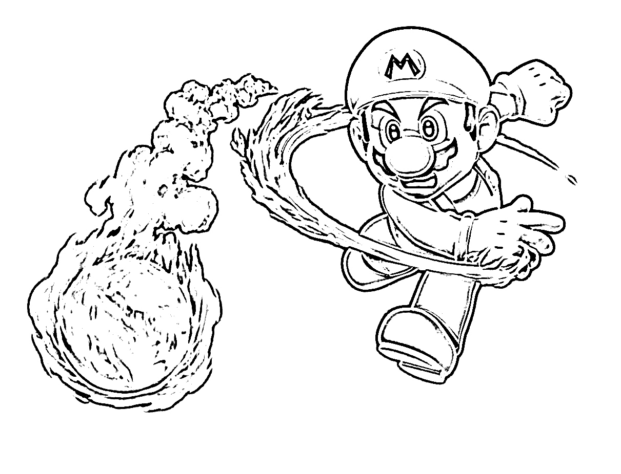 Free Printable Mario Coloring Pages For Kids Free Printable Mario Coloring Pages For Kids
