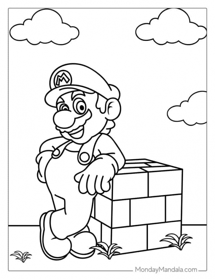 Free Printable Mario Coloring Pages FREE Printable HQ Free Printable Mario Coloring Pages FREE Printable HQ