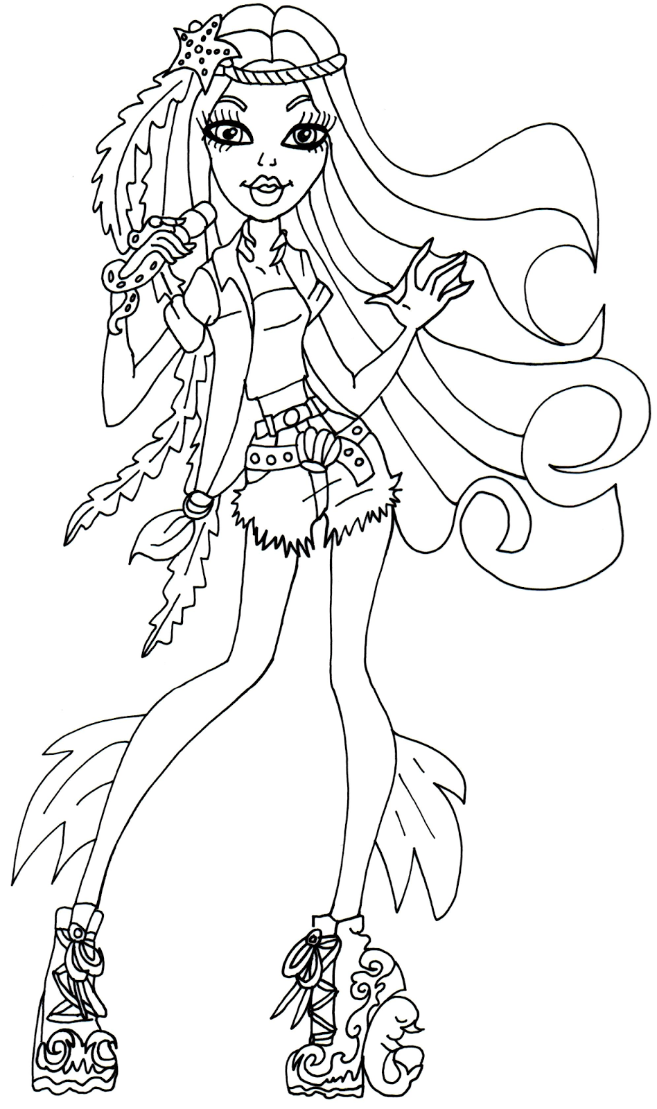 Free Printable Monster High Coloring Page For Madison Fear Dance Free Printable Monster High Coloring Page For Madison Fear Dance