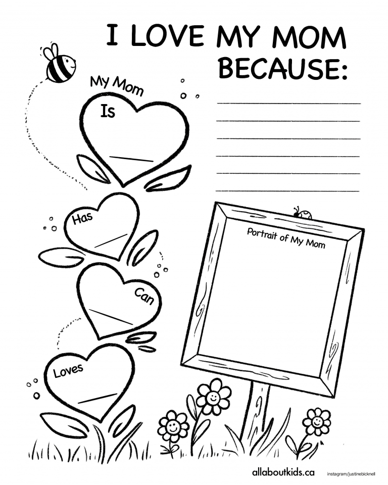 Free Printable Mother 39 s Day Worksheets
