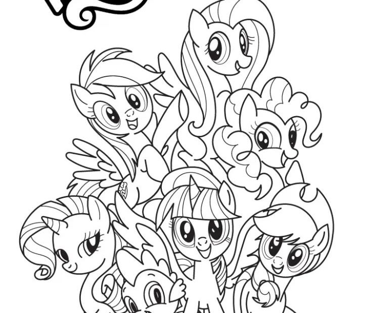 Free Printable My Little Pony Coloring Pages For Kids My Little Pony