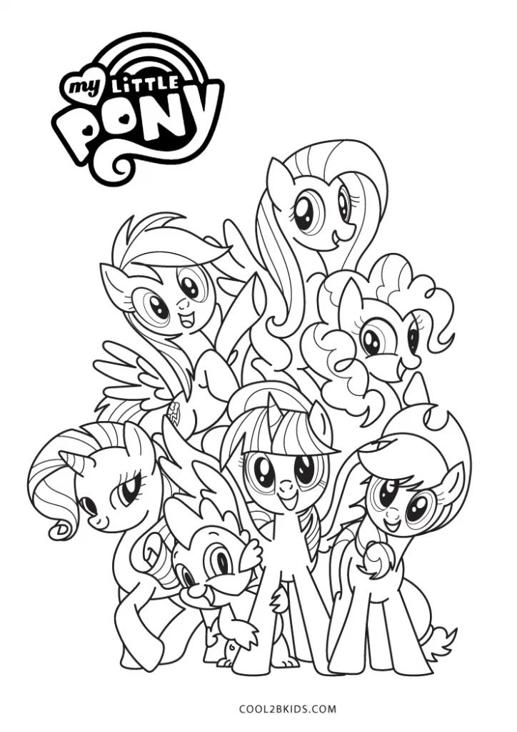 Free Printable My Little Pony Coloring Pages For Kids My Little Pony Free Printable My Little Pony Coloring Pages For Kids My Little Pony