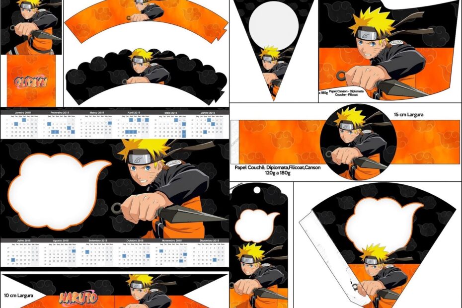 Free Printable Naruto Bookmarks Printable Lab
