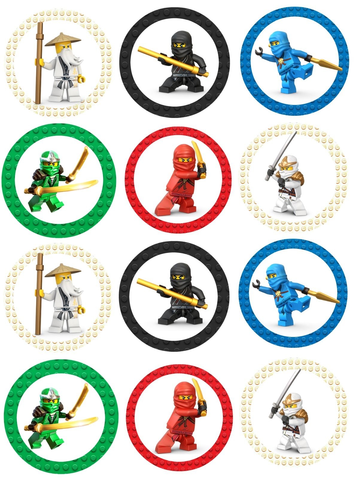 printable Ninjago images