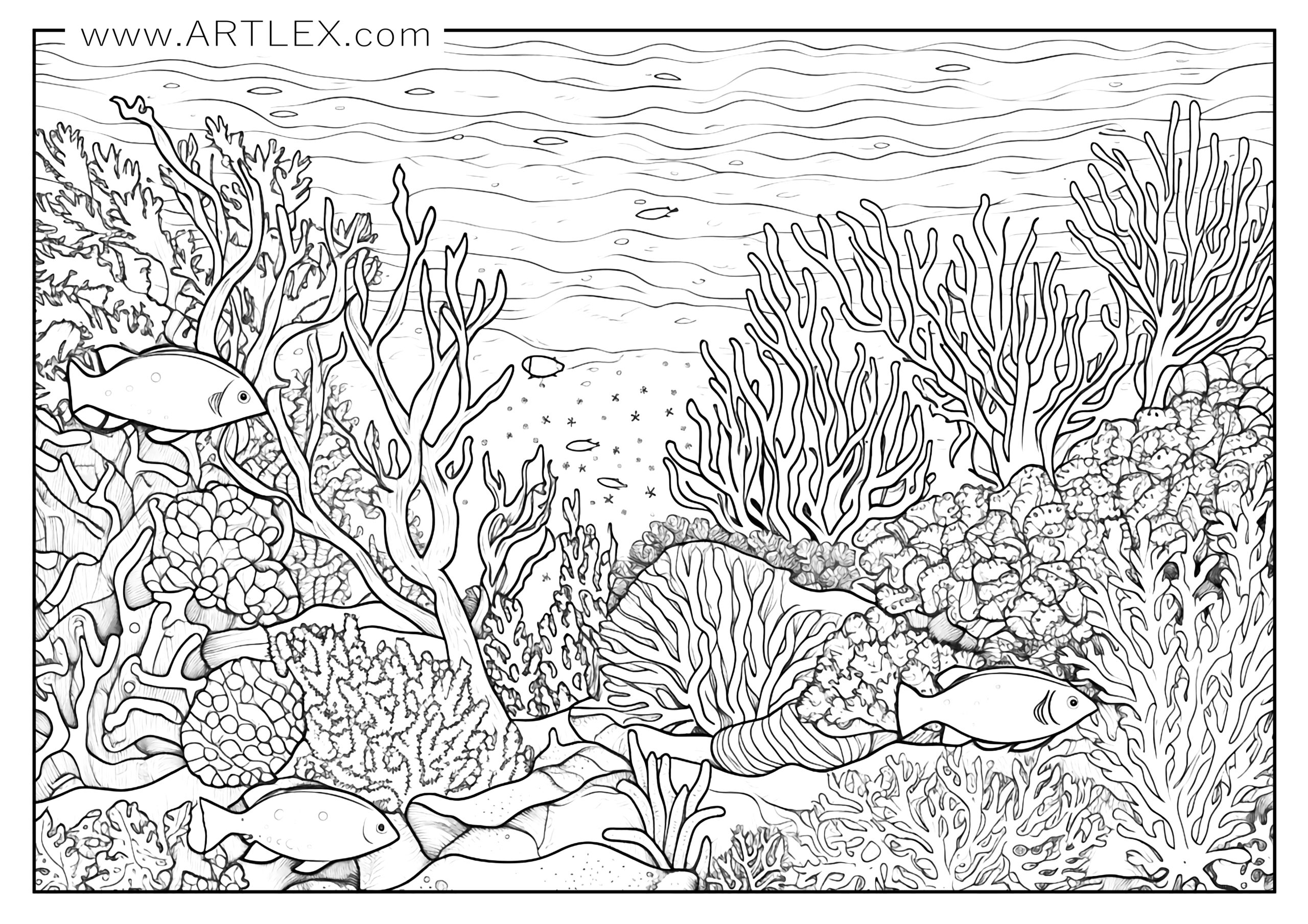 Free Printable Ocean Coloring Download It From Ocean 54 OFF