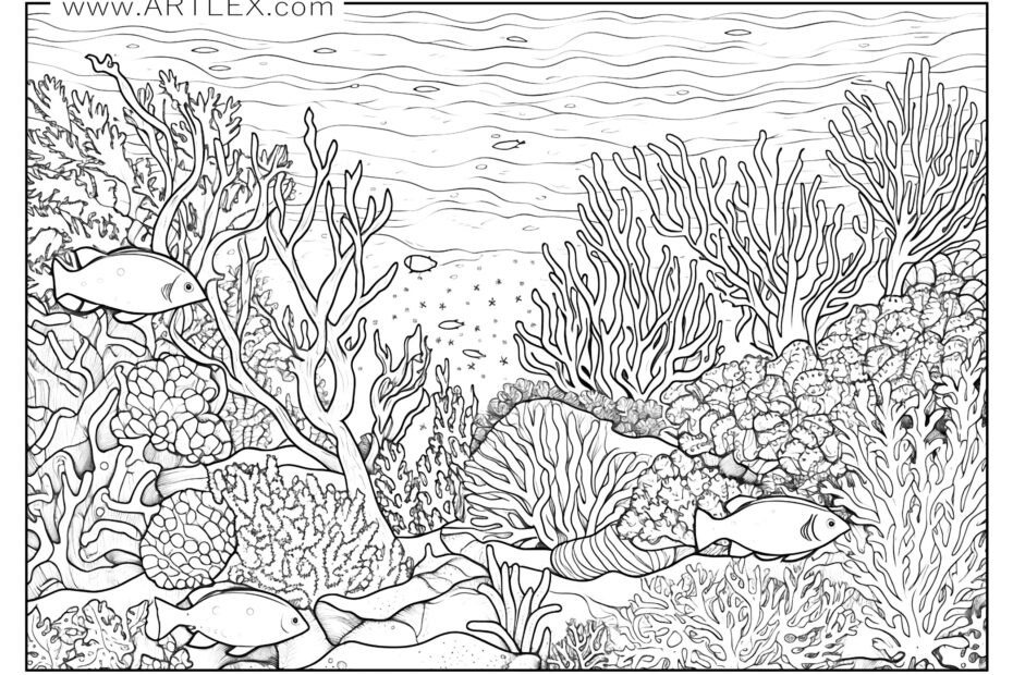 Free Printable Ocean Coloring Download It From Ocean 54 OFF