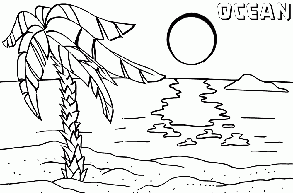 Ocean Coloring Pages Ocean Coloring Pages