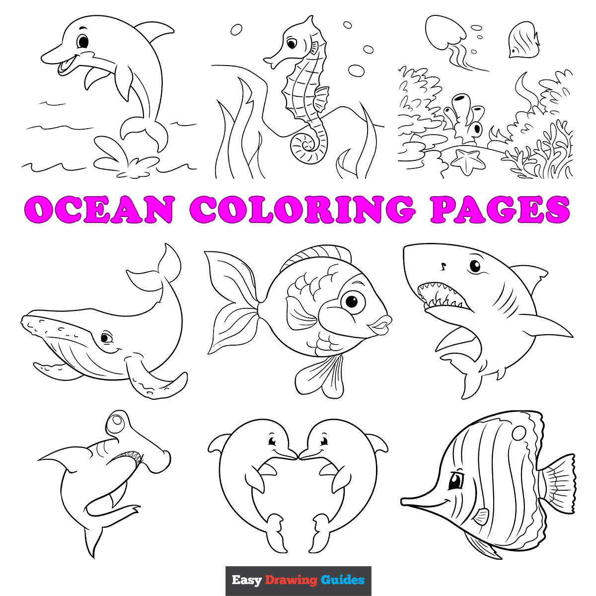 Free Printable Ocean Coloring Pages