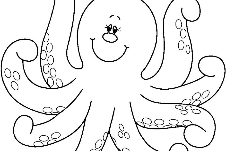 Free Printable Octopus Coloring Pages For Kids Animal Place