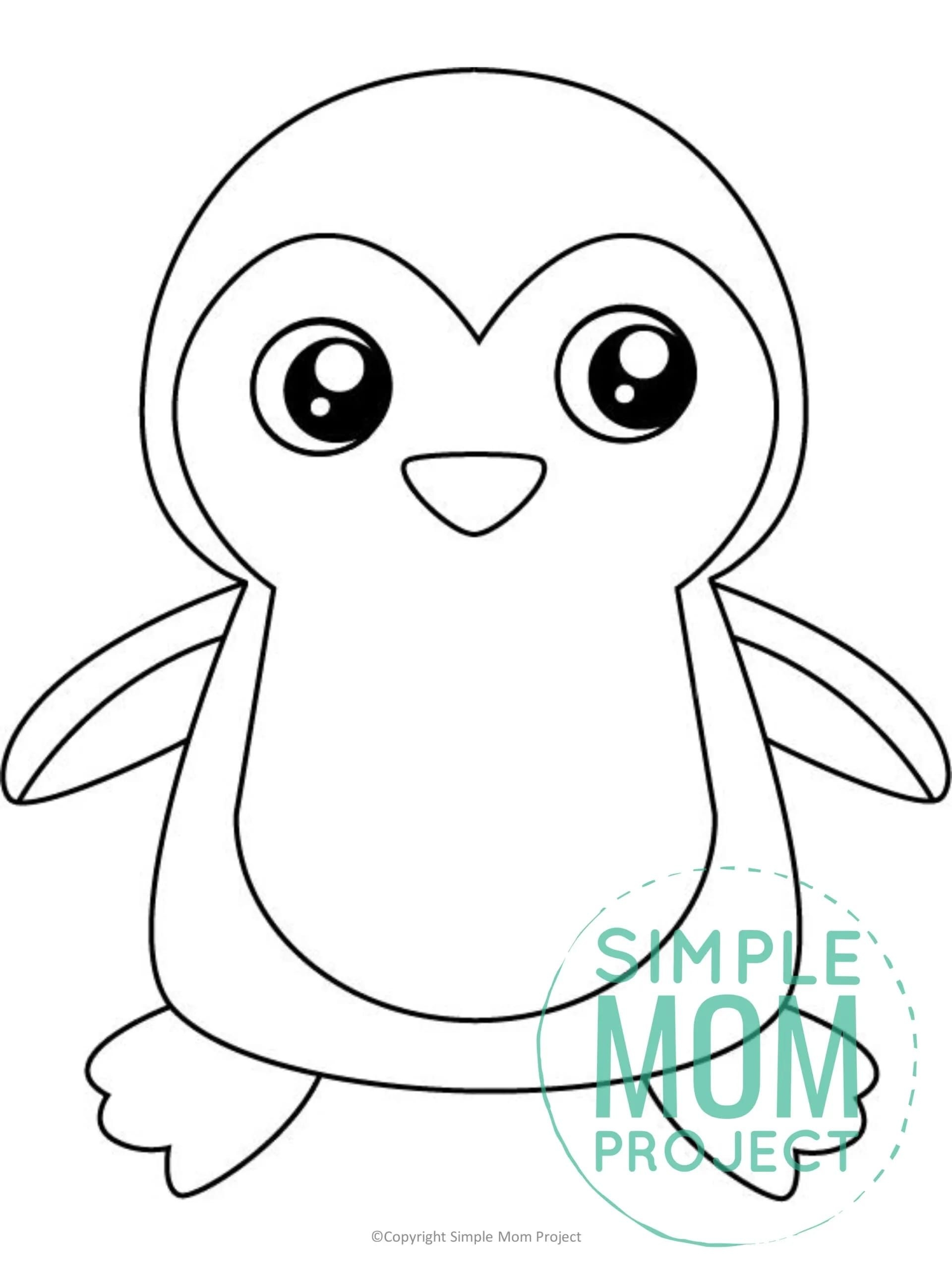 Free Printable Penguin Template Artofit