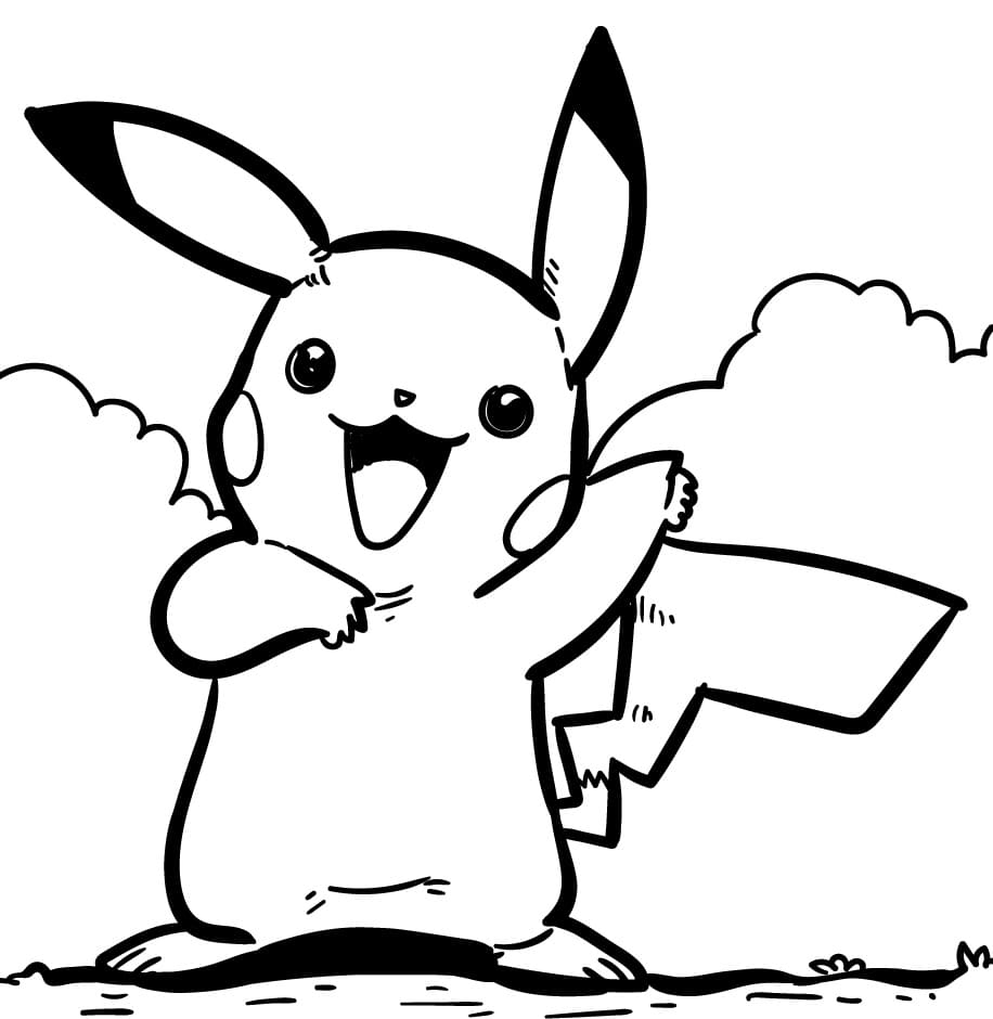 Free Printable Pikachu Coloring Page Free Printable Coloring Pages Free Printable Pikachu Coloring Page Free Printable Coloring Pages