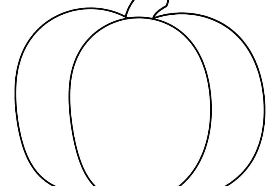 Free Printable Pumpkin Template Daily Printables Printable Templates