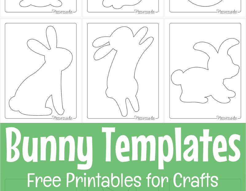 Free Printable Rabbit Patterns Free Printable