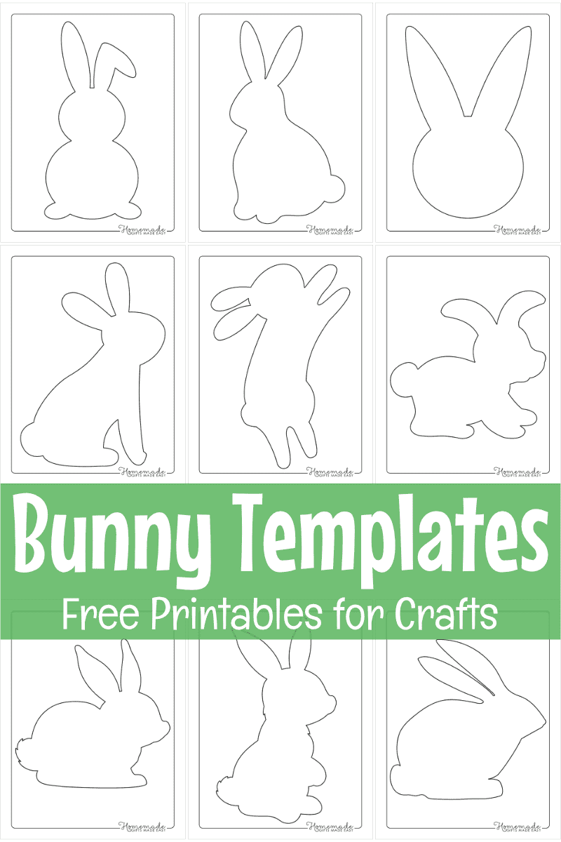 Free Printable Rabbit Patterns Free Printable