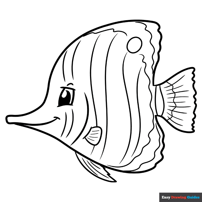 Free Printable Rainbow Fish Coloring Pages Free Printable Rainbow Fish Coloring Pages