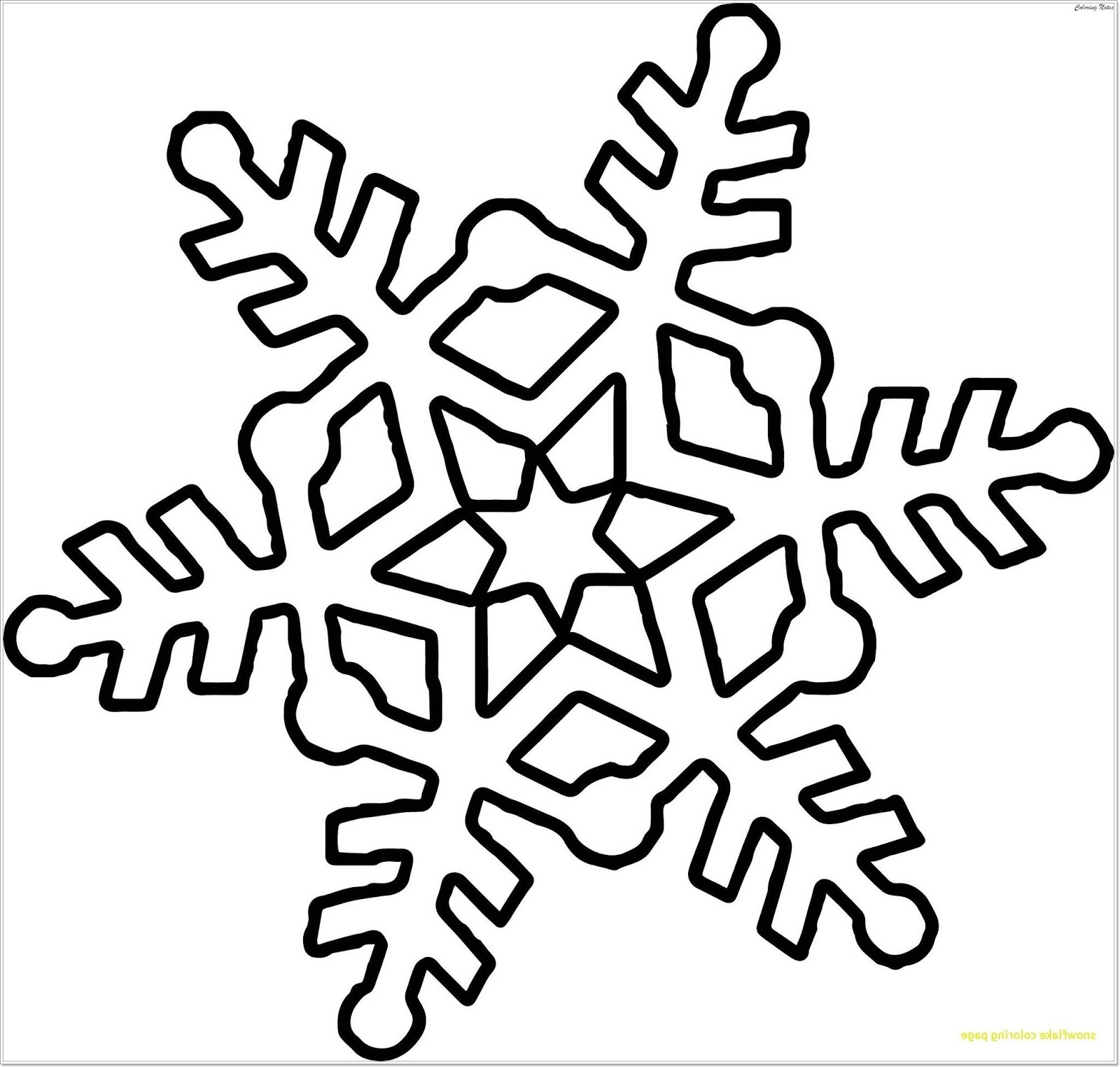 Free Printable Snowflake Coloring Pages For Kids Colo Vrogue co