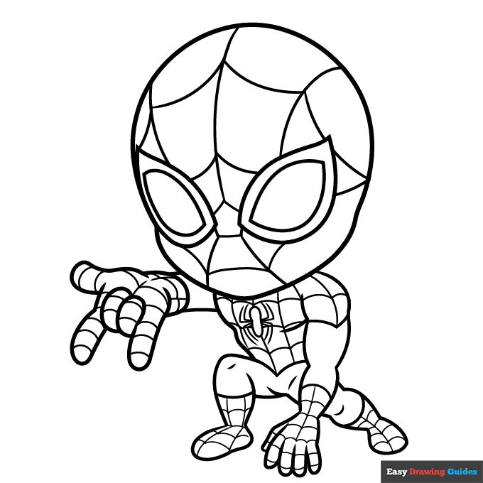 Free Printable Spider Man Coloring Pages For Kids 15 Printable Sheets