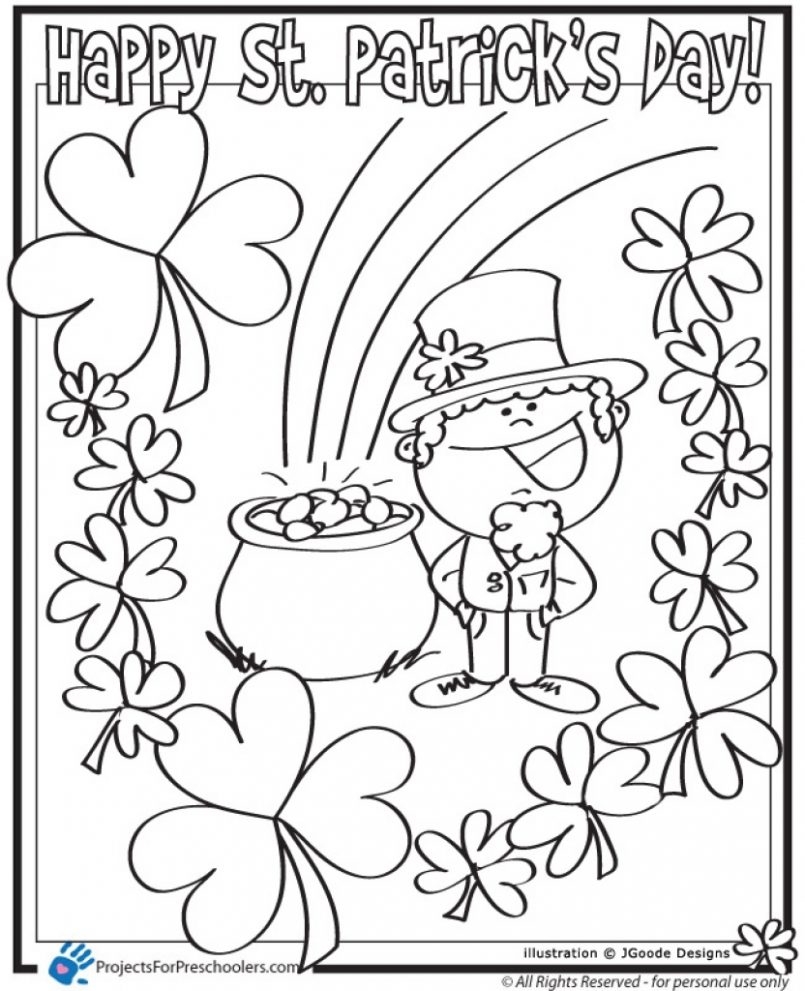 Free Printable St Patrick Day Coloring Pages At GetColorings Free 