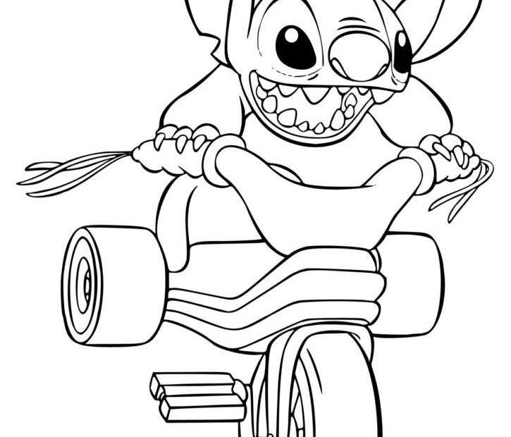 Free Printable Stitch Coloring Page Free Printable Coloring Pages