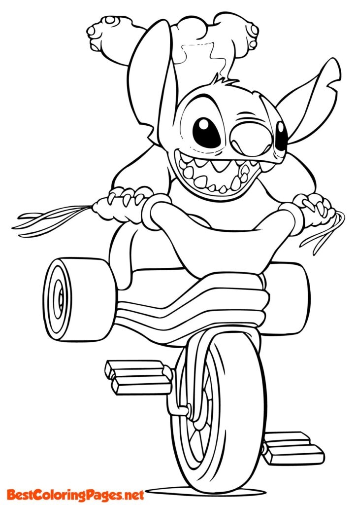 Free Printable Stitch Coloring Page Free Printable Coloring Pages