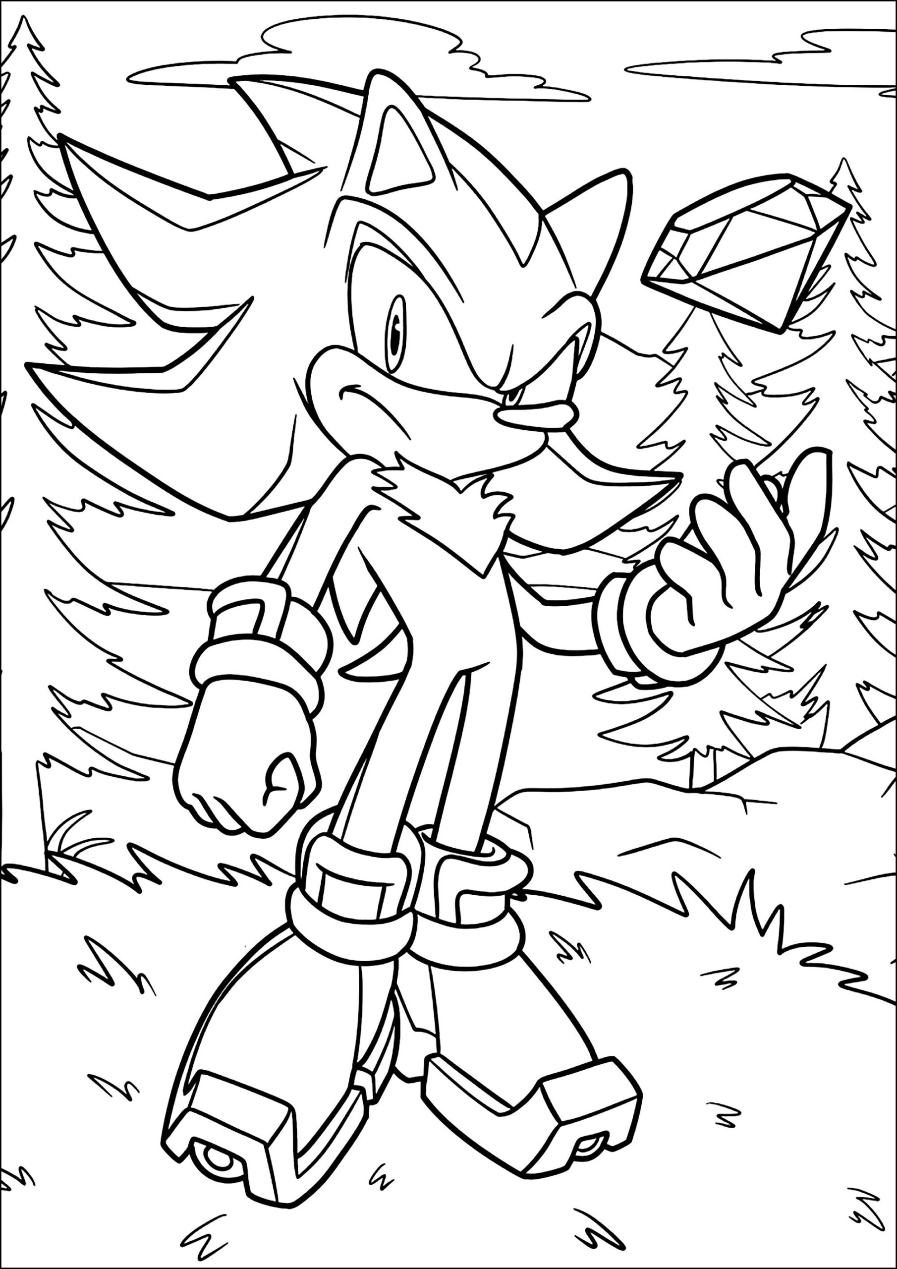 Free Printable Super Shadow Coloring Pages Printable Coloring Pages 