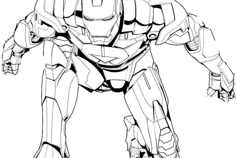 Free Printable Superhero Coloring Pages At GetDrawings Free Download