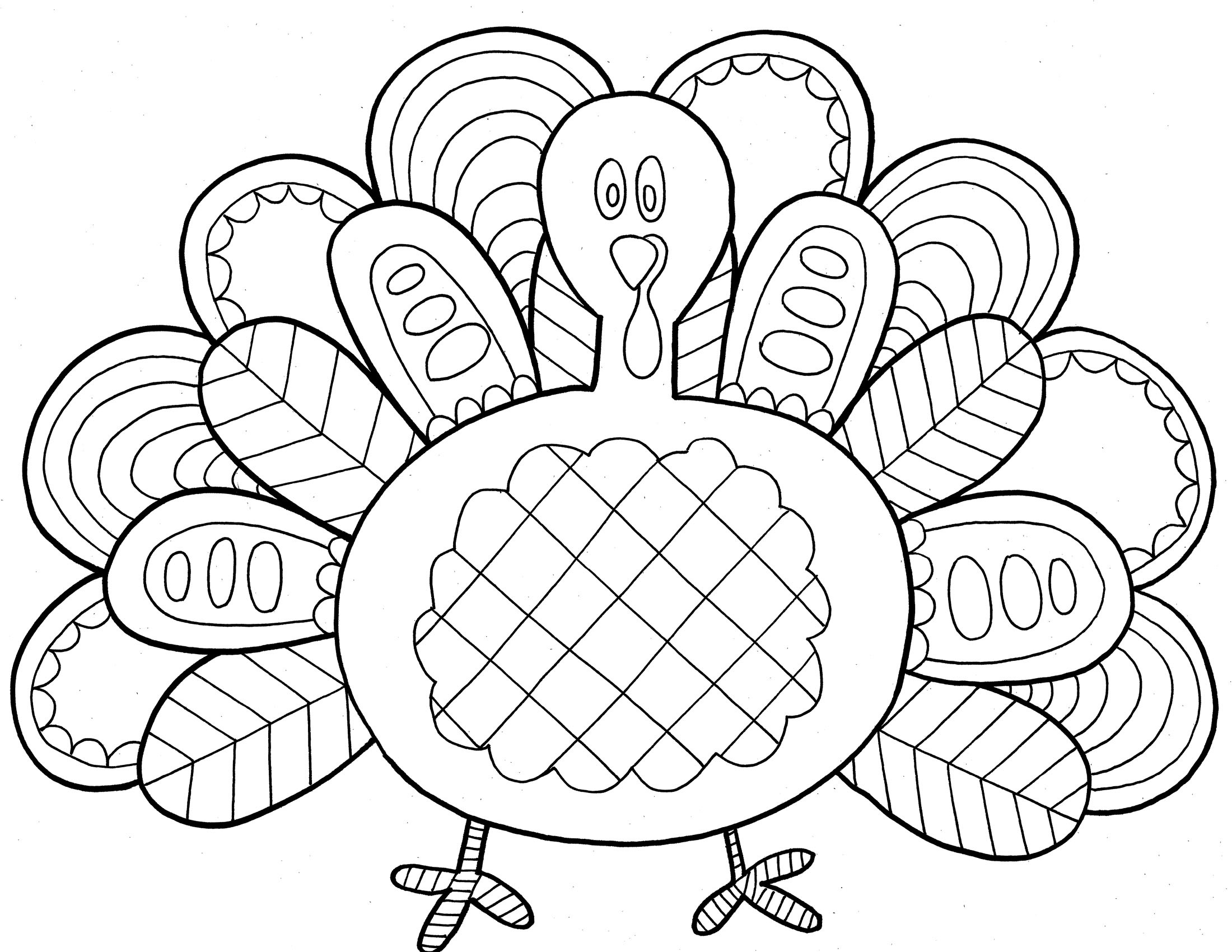 Free Printable Thanksgiving Pictures To Color
