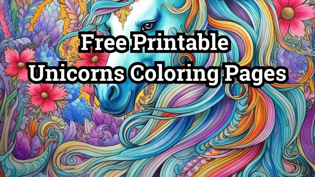 Free Printable Unicorns Coloring Pages List Free Printable Unicorns Coloring Pages List