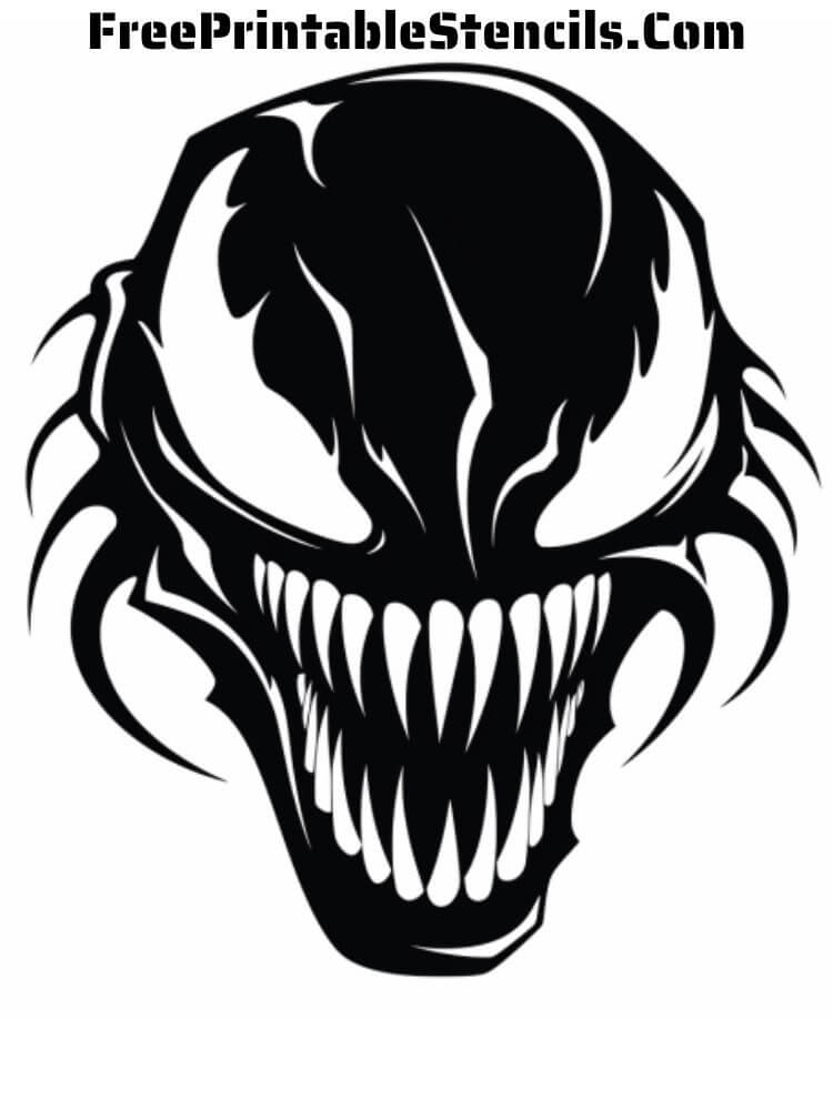 Free Printable Venom Stencils Free Printable Stencils